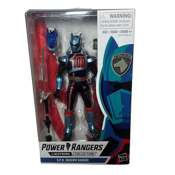 Hasbro | Toys | Power Rangers Lightning Collection Spd Shadow Ranger ...